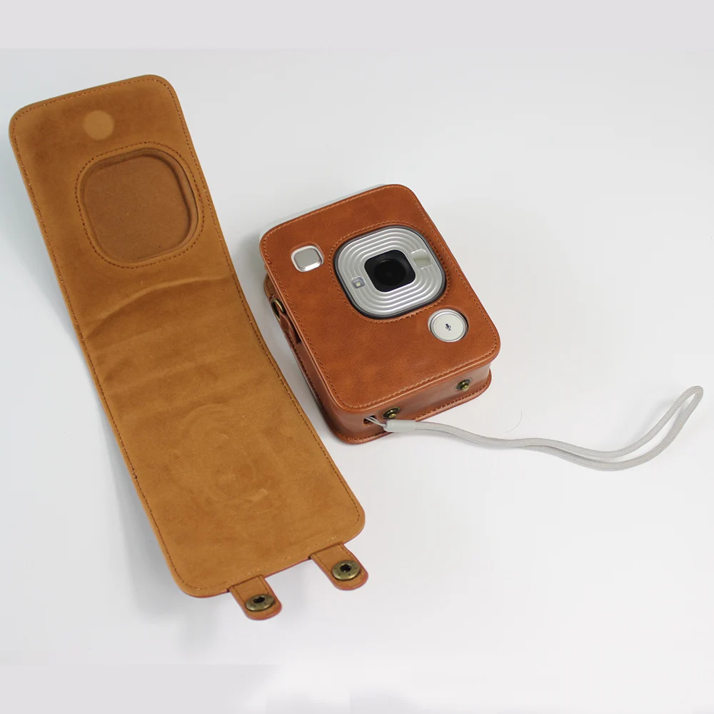 Чехол книжка для Fujifilm Instax Mini LiPlay Polaroid|Сумки фото-/видеокамеры| |