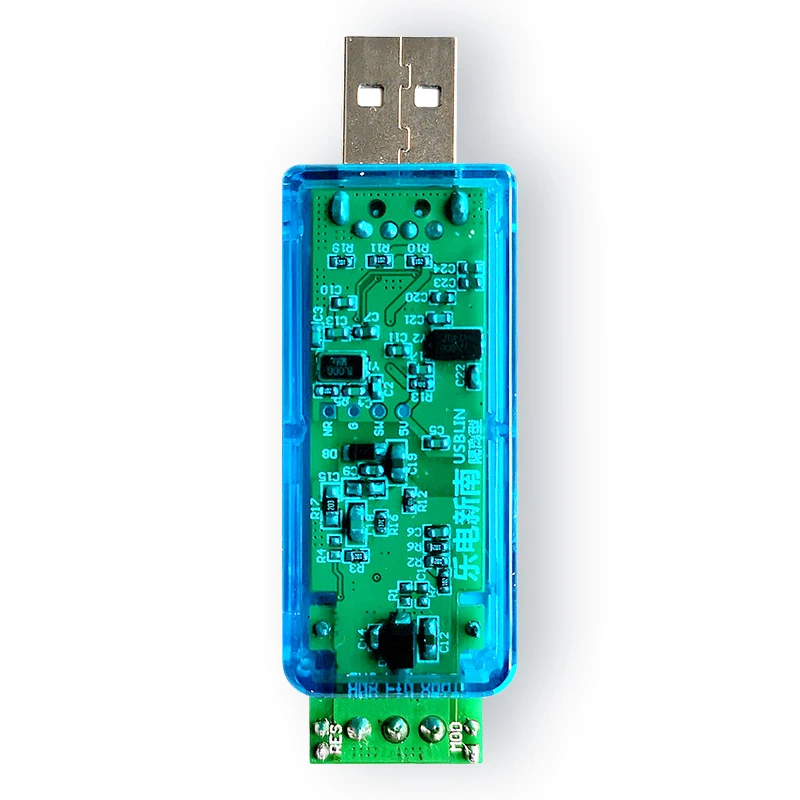 Преобразователь Usblin USB в Lin на устройство отладки с изолированным виртуальным