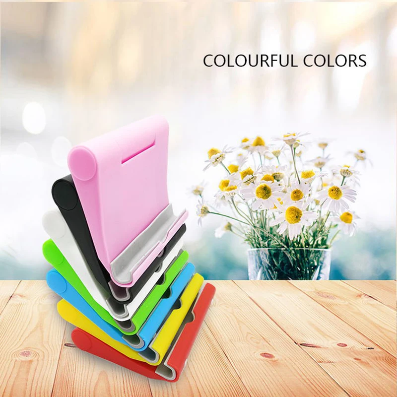 Universal Foldable MINI ABS Tablet Holder for IPad Samsung Holder Tablet Stand Mount Desk Flexible Phone Stand for IPhone Xiaomi images - 6