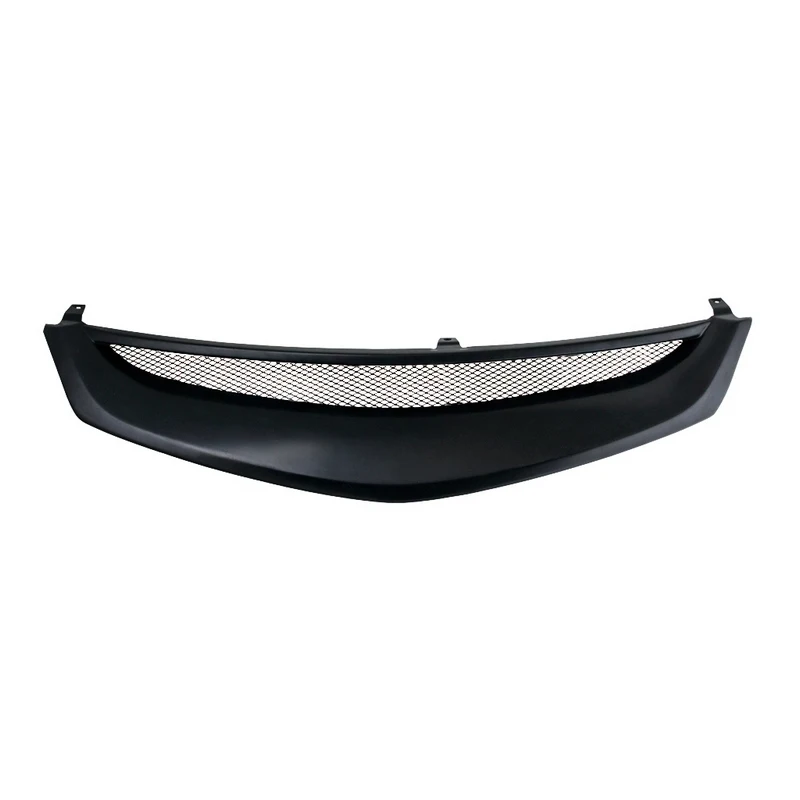 Решетка радиатора MUGEN Style c металл сеткой для Honda Civic 4D 2006-2008 ABS пластик тюнинг
