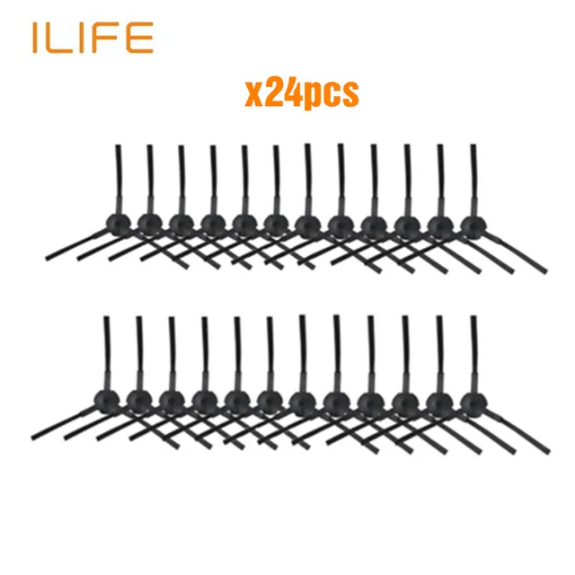 7 Для ILIFE V50 V55 V5 V5s V3 V3s V5 Pro X5 V5s Pro Запчасти для пылесоса боковая щетка Hepa фильтр Швабра Ткань Пылезащитный фильтр Волшебная паста - Цвет: 7
