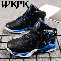 wkpk children sneakers casual fashion kids shoes comfortable rubber soft bottom boy girl basketball booties activity supplies