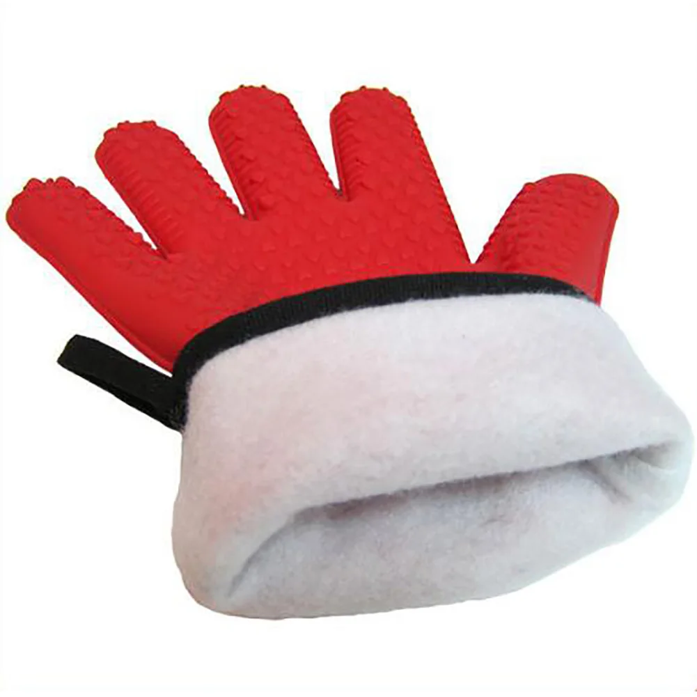 

Protective Non-Slip Grip Heat Resistant Dishwasher Safe Oven Gloves Mitt BBQ Baking Potholder