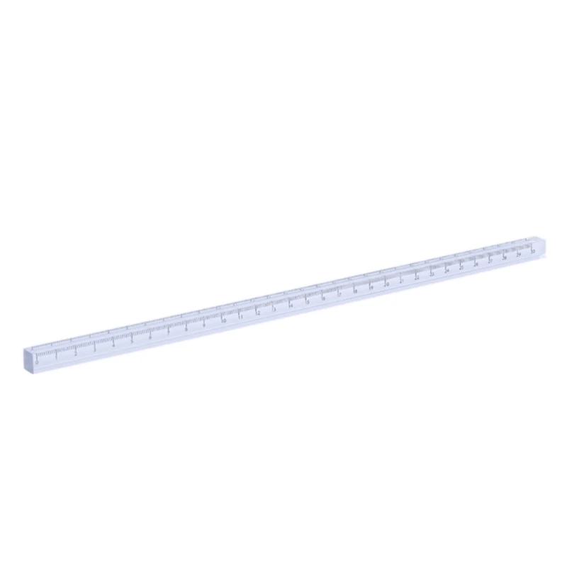 

YYDS Straight Ruler Plastic Ruler Accurate Mathematics Ruler 1cm Thickness Lightweight Durable for students Draftsman