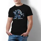 Футболка Bandai Gundam MSM-07 SD Z'Gok Z Gok Zgok E с аниме принтом, 100 хлопок, футболка с коротким рукавом, потрясающая Мужская футболка