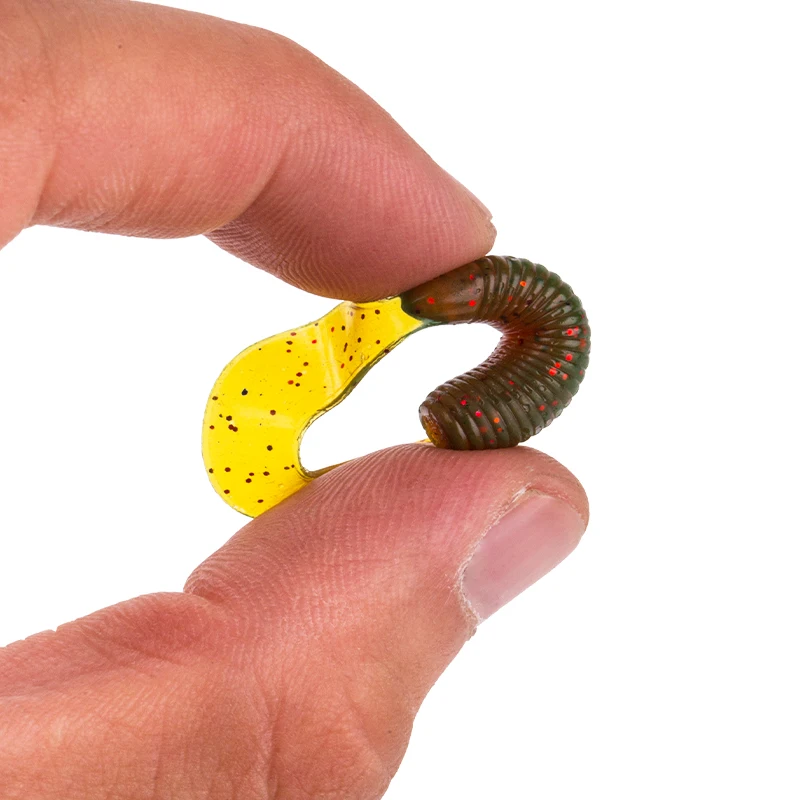 Приманка для рыбалки мягкая рыболовная приманка в виде червяка 45 мм 1 г | Спорт и