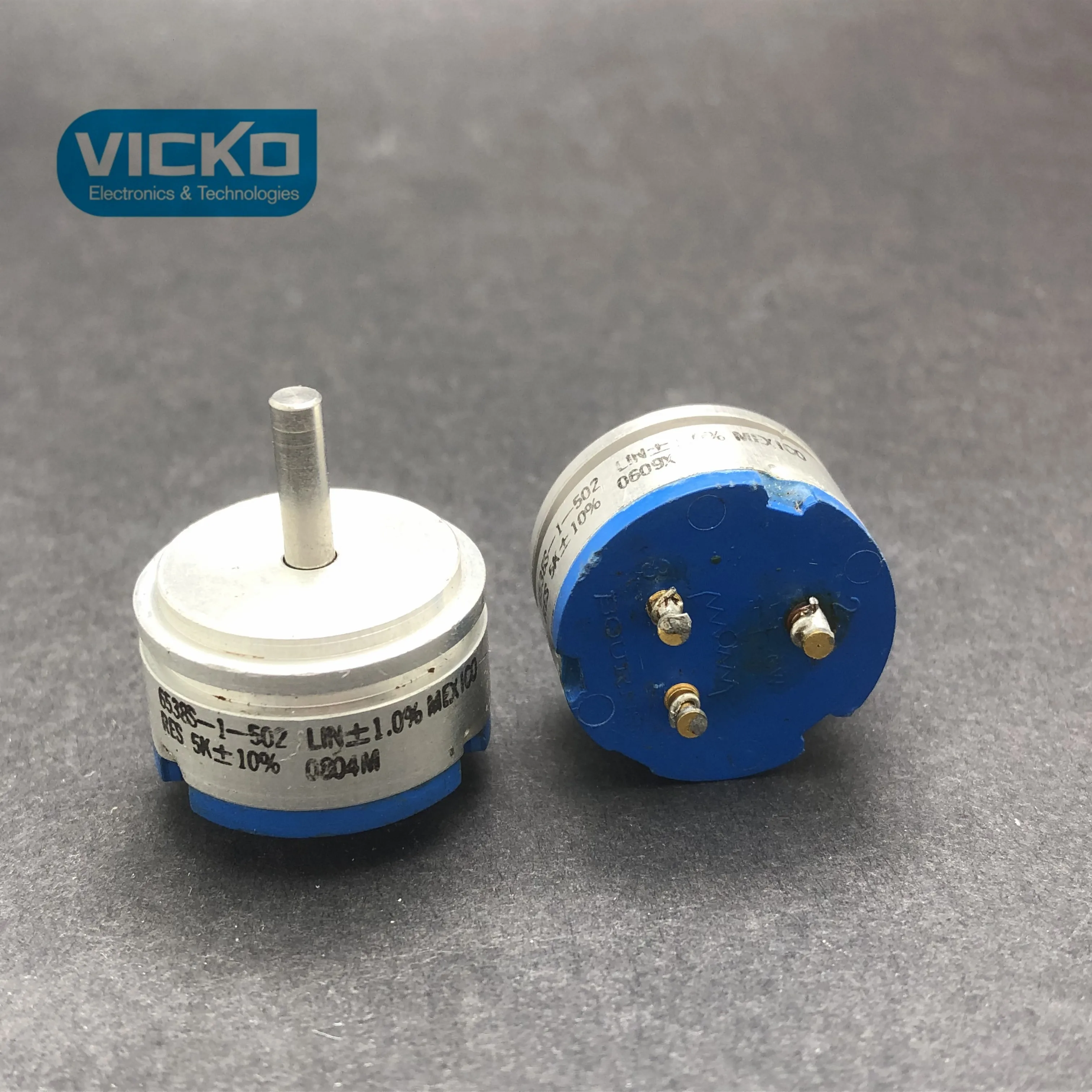 [VK] б/у борны 6538S 1 502 5K проводящий пластиковый потенциометр угловой датчик