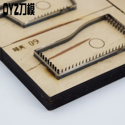 9 шт./компл. японский стальной нож форма для кожаного ножа многофункциональный