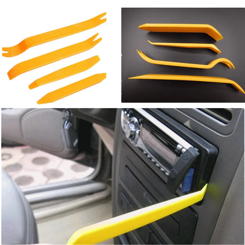 4 шт. набор инструментов для снятия автомобильной аудиосистемы|Наборы ручных