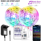 Вращающаяся Светодиодная лента RGBIC Magic Home SPI с Wi-Fi контроллером 5-10 м SM5050 2811 RGB, светильник вая лента для музыкальной синхронизации с комплектом F Alexa Google