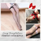 Женские пикантные Чулки со швом сзади, сетчатые шелковистые женские чулки из нейлона, женские чулки