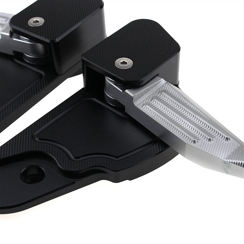 

for Vespa Primavera 125 150 Sprint 125 150 2017-2020 Automatic Ejection Rear Folding Footrests Footpegs Pedals Foot