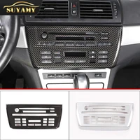 car styling for bmw x3 e83 2006 2010 central control cd panel decorative frame modified interior accessories