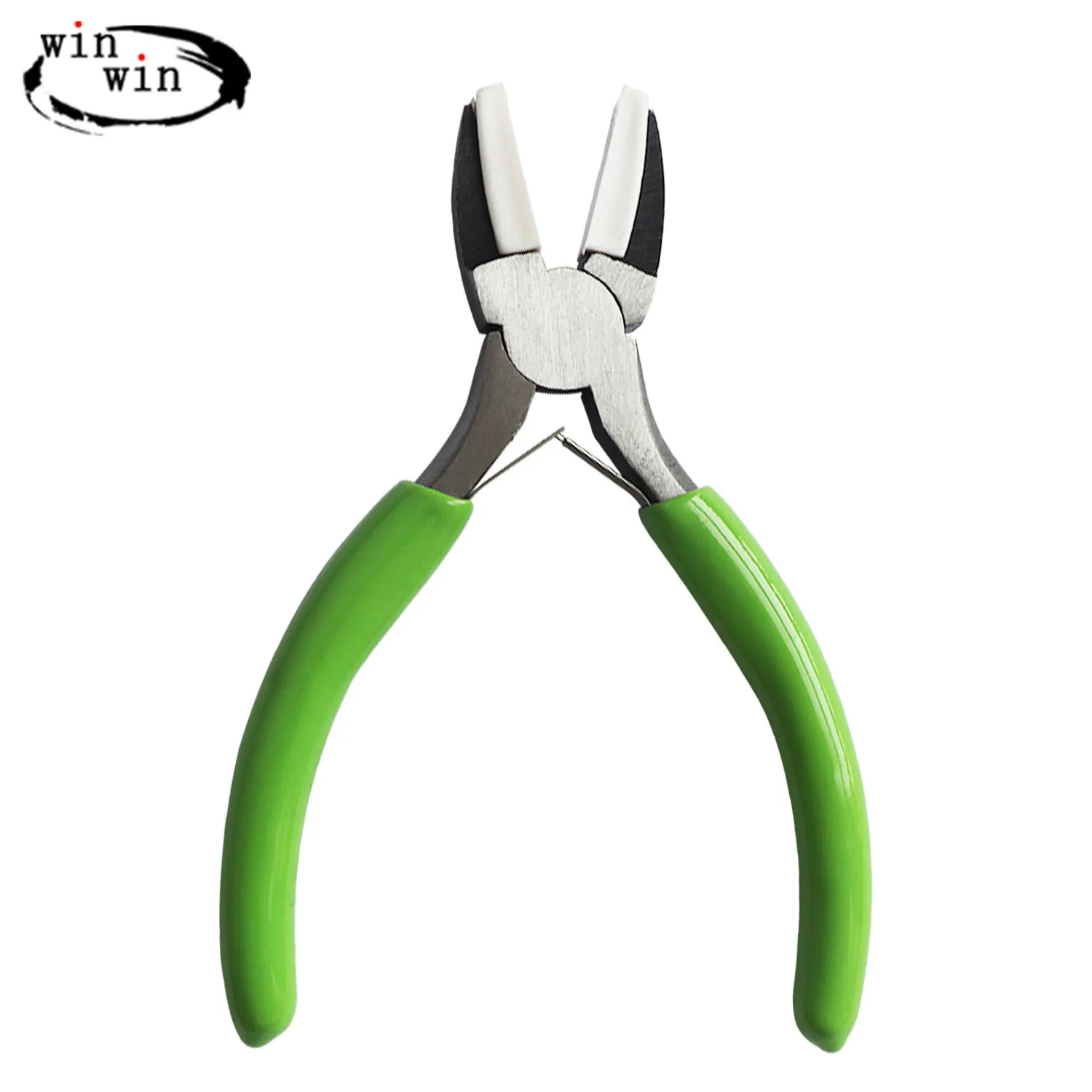 

DIY Jewelry Wire Wrapping Pliers Flat Nose Pliers Jewelry Making Processing Repairing Tool Pliers Basics Nylon Jaw pliers
