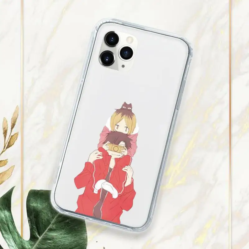 

Kenma Kozume of Haikyuu Phone Case Transparent for iPhone 11 12 mini pro XS MAX 7 8 6 6S Plus X 5S SE 2020 XR
