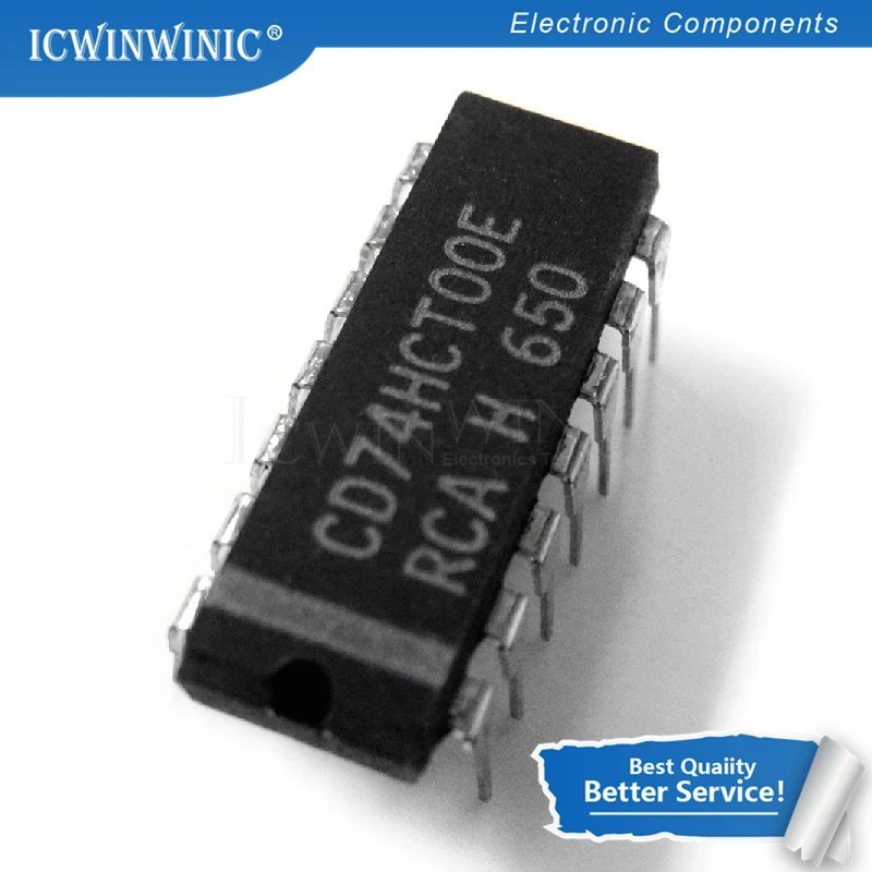 

10PCS 74HCT00N DIP-14 SN74HCT00N DIP14 74HCT00 DIP