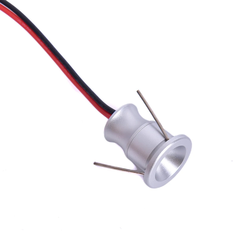 

12V Led Spotlight Cabinet Mini Spot Light IP65 Waterproof Recessed Down light Cupboard Showcase Display Light 1W Aluminum Body