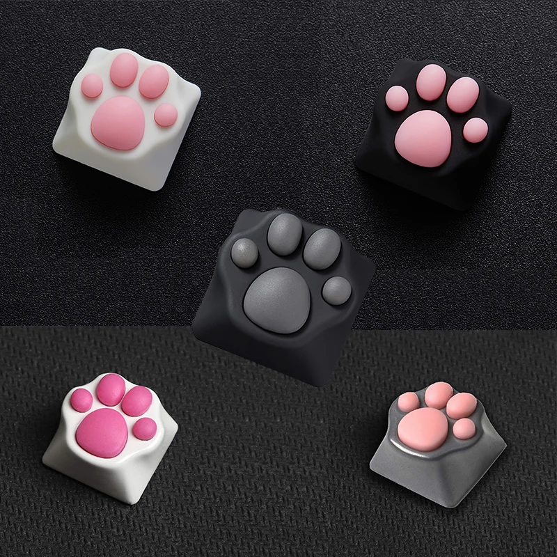 

Personality Customized ABS Kitty Paw Artisan Cat Paws Pad Keyboard KeyCaps For Cherry MX Lovely Funny Cat Claw Key Cap