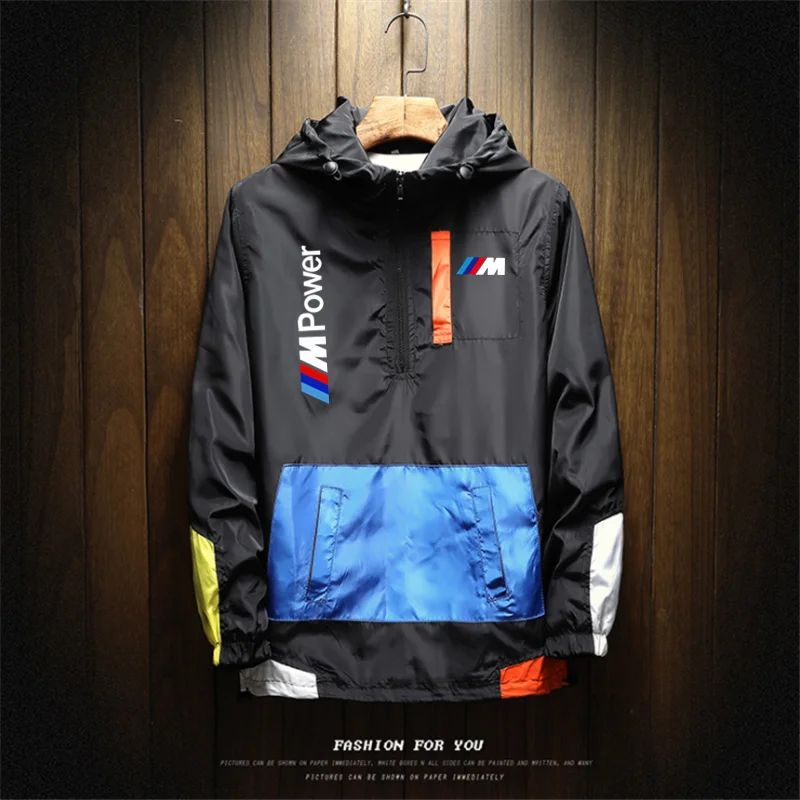 

2021 Spring Fall Men Fashion BMW Jackets and Coats New Men's Windbreaker Bomber Jacket Men Army Cargo Outdoors Clothes Casual