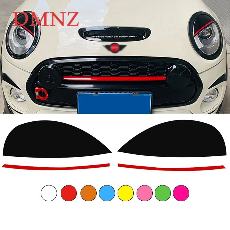 

Car headlight decoration stickers double eyelid light eyebrow stickers For BMW MINI Cooper F54 F55 F56 F57 R55 R56 R57