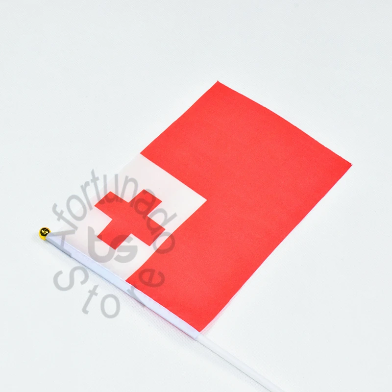 Tonga флаг баннер 14*21 см Фотофон |