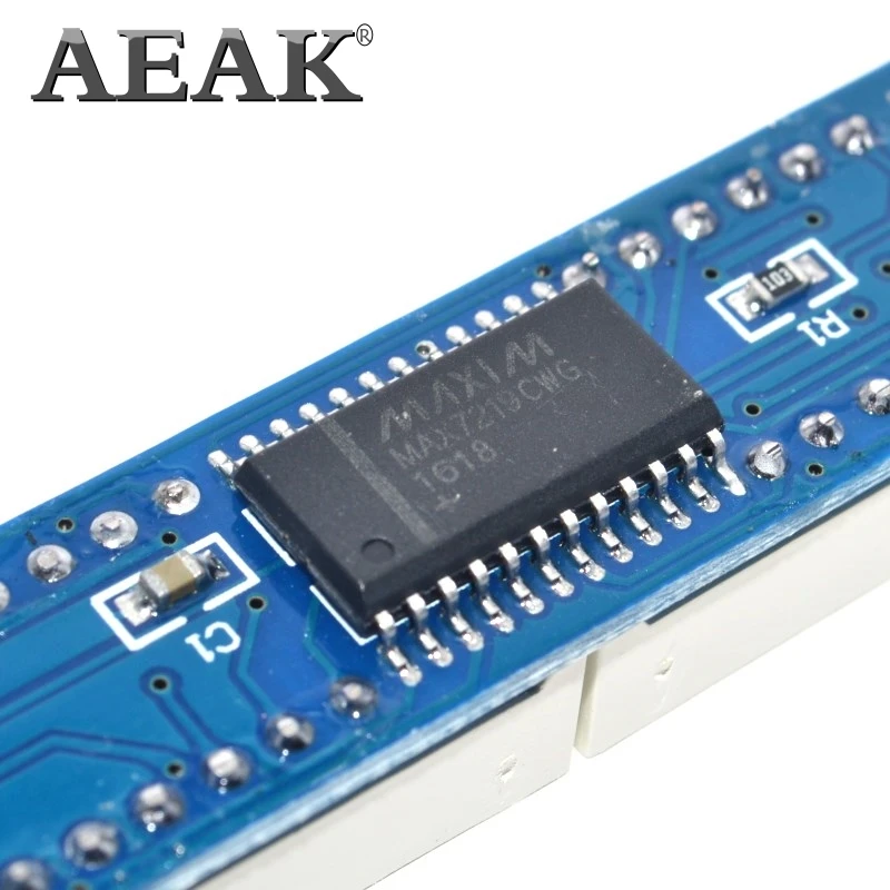 AEAK MAX7219 CWG 8-значный цифровой модуль управления для Arduino | Электронные компоненты и