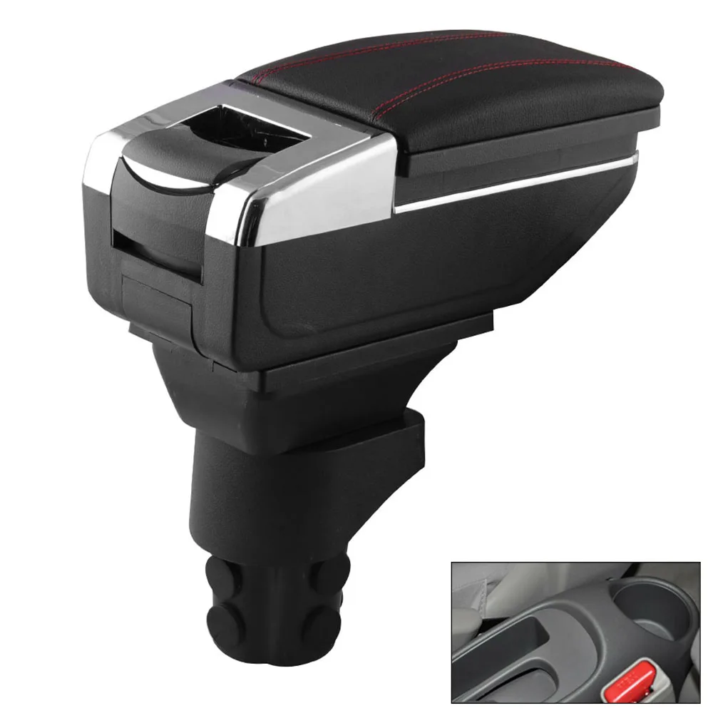 Выдвижной подлокотник вращающийся центральный контейнер для хранения с