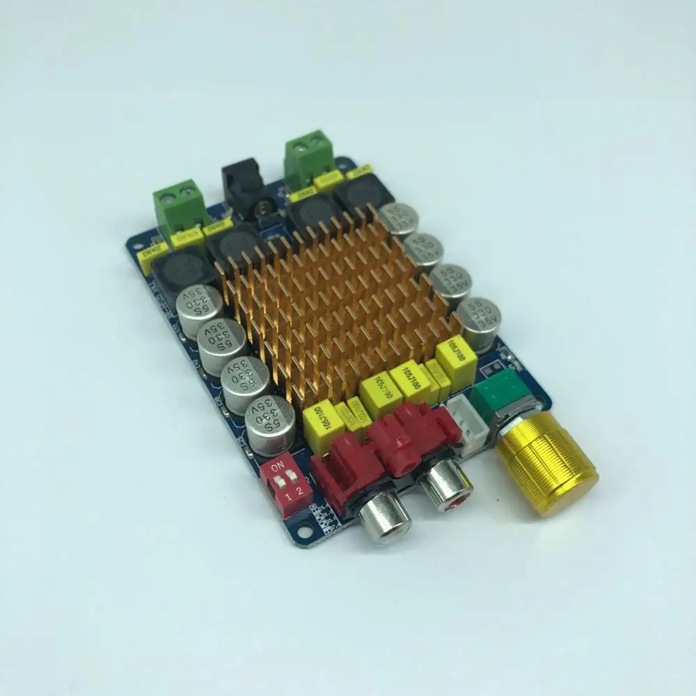 TDA7498 цифровой аудио усилитель плата 2*100 Вт высокой мощности стерео двухканальный