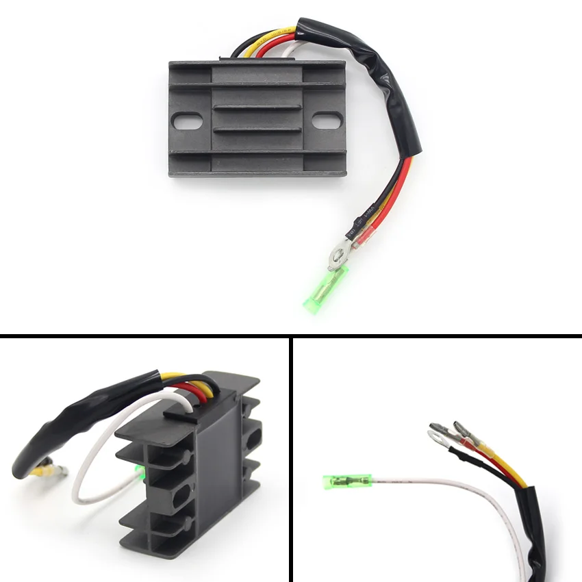 

Motorcycle Voltage Regulator Rectifier For Suzuki DF9.9 2005 2006 2007 2008 2009 DF15 2004-2012 32801-94J00 32801-94J01 Durable