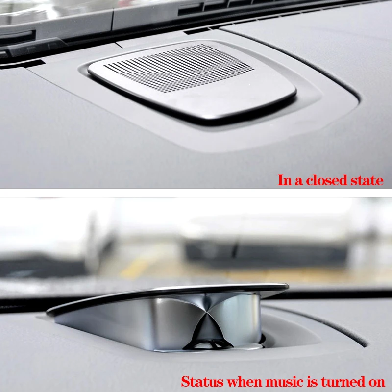 

Center lifting speaker dashboard design for bmw f15 f16 audio car lifting tweeter style center dashboard speaker