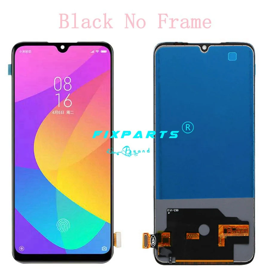 TFT для Xiaomi Mi 9 Lite LCD MI9 Touch MI CC9 сменный экран дигитайзер Сенсорное стекло дисплей |