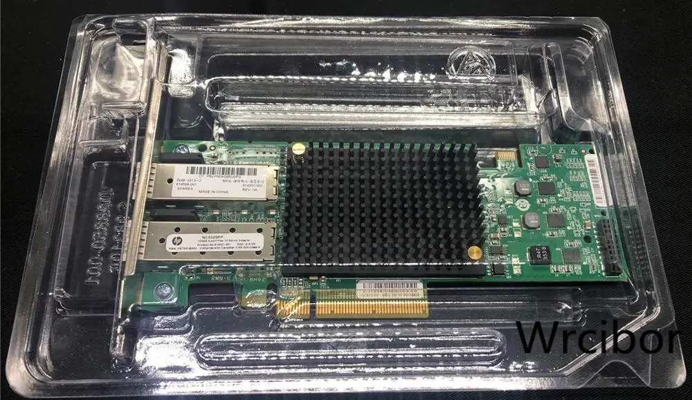 Сетевая карта HP NC552SFP 2 порта 614506 001 614203 B21 614201 10 Гбит/с|Сетевые карты| |