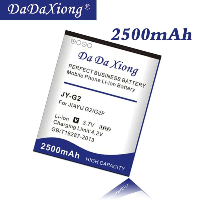 Оригинальный аккумулятор Da Xiong 2500 мАч JY G2 для телефона JIAYU F1 F1W G2S G2F сотового