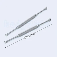 1000pcs New Stainless Steel Peel Ears Silver Dig Earpick Wax Remover Curette For Cleaning Ear Spoon Clean Health Care Ear Care