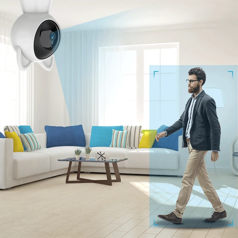 Беспроводная IP камера с функцией автослежения 1080P HD Wi Fi|Камеры видеонаблюдения| |