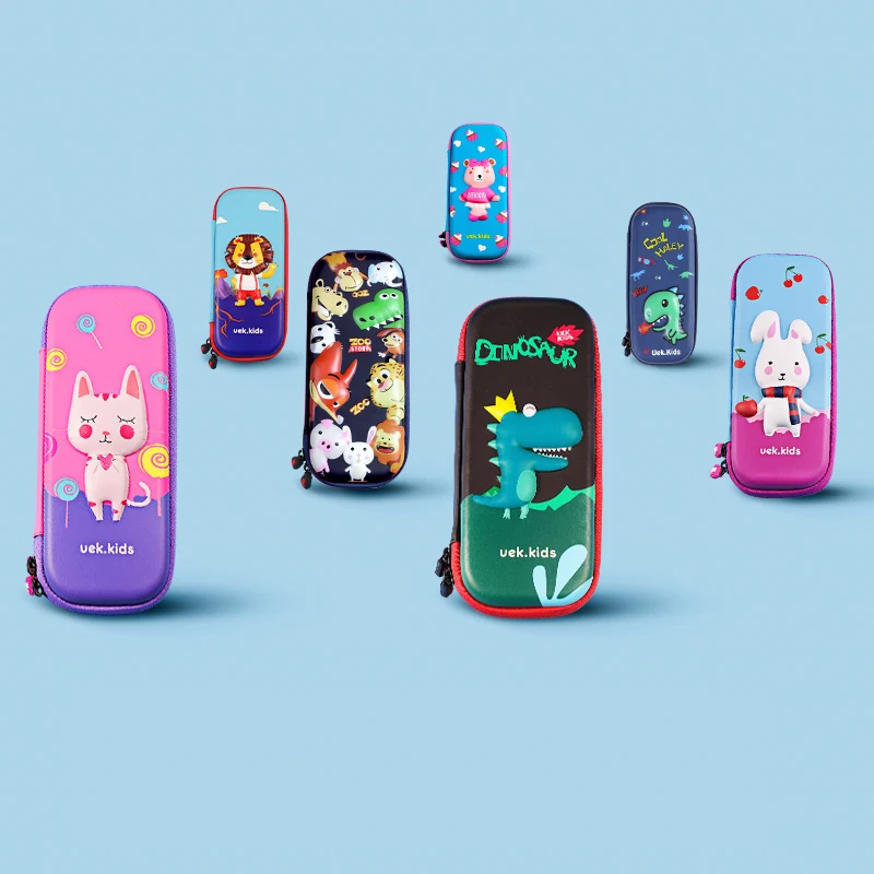 Uek Kawaii единорог школьные принадлежности для детей стационарный чехол-карандаш