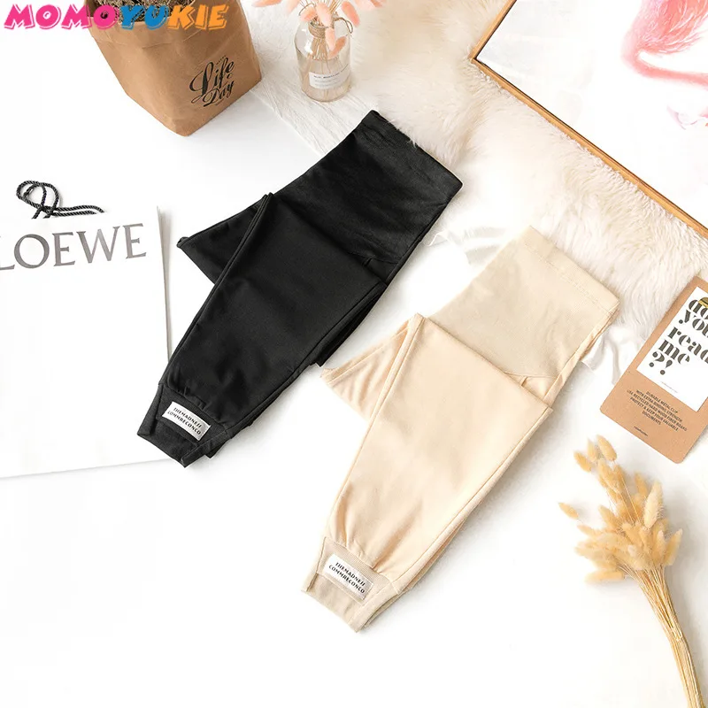 Pantalones deportivos informales para mujeres embarazadas, ropa de maternidad con cintura el&aacute;stica, harem, para primavera-4