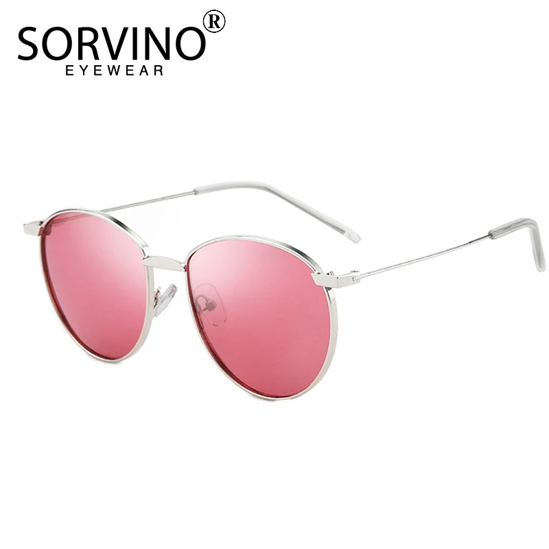 Женские солнцезащитные очки SORVINO Овальные Солнцезащитные в стиле ретро