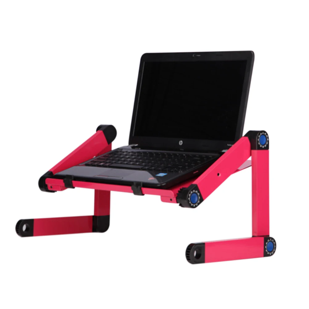 

Adjustable Laptop Stand Desk Lazy Table Folding Lifting Aluminum Alloy Cooling Bracket Portable VDX99