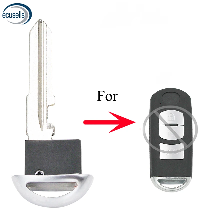 Новый умный ключ брелок дистанционный аварийный вставной стержень заготовка для