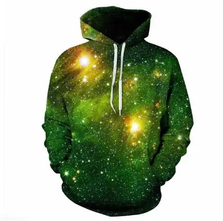 

Space galaxy sweatshirt men's and women's hooded sweatshirt 3d clothing hood printing nebula jacket