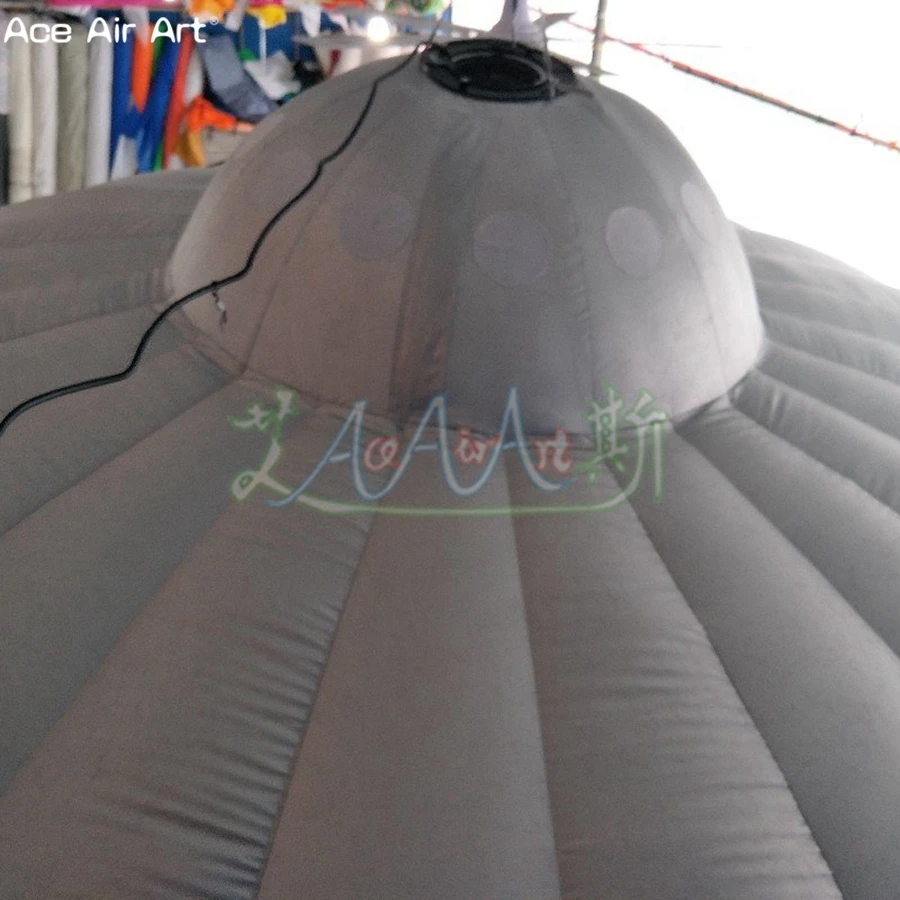 Индивидуальная копия НЛО диаметром 3 м летающее блюдце с окошком и внутренней