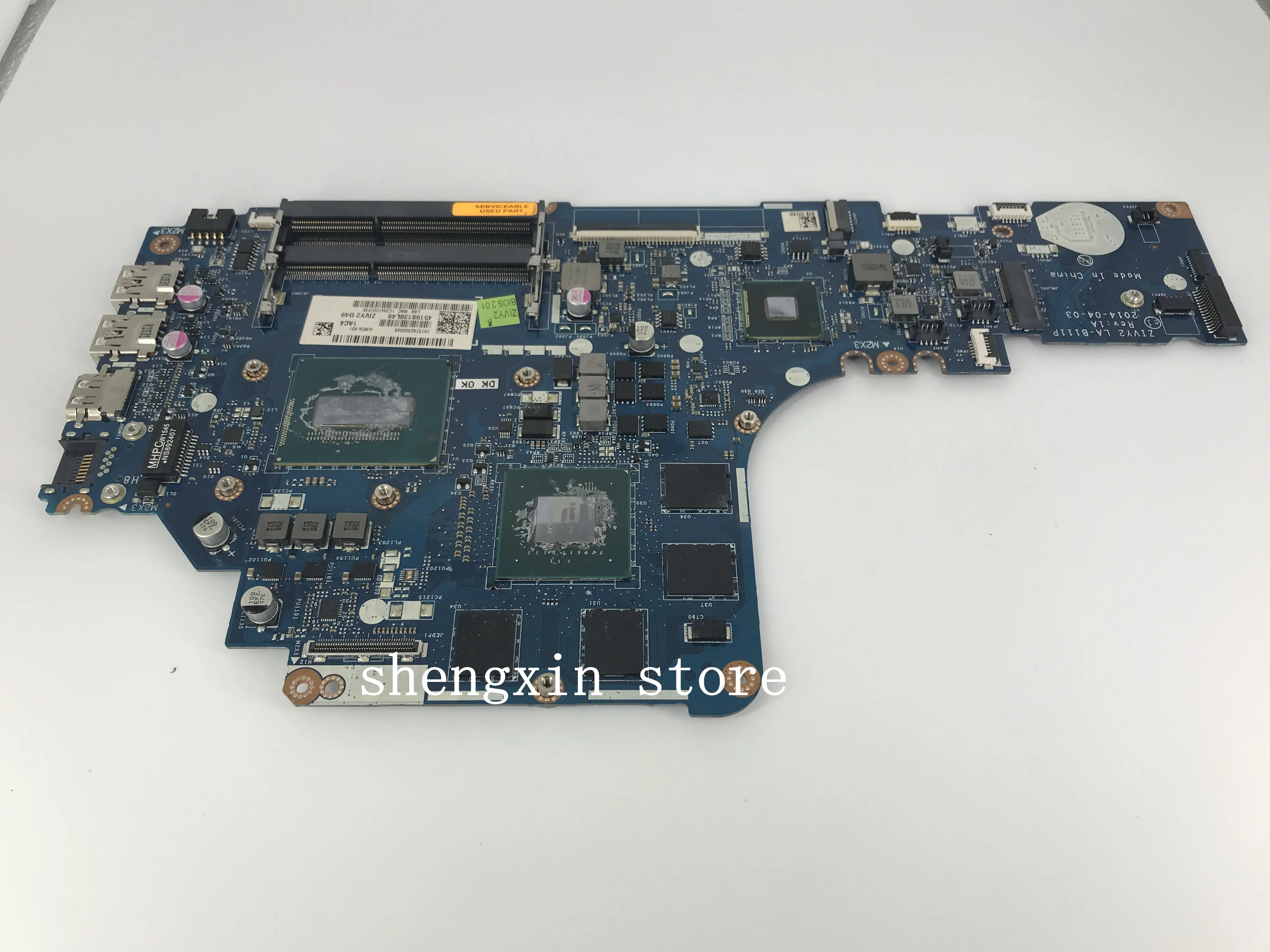 Новый бренд для lenovo Y50-70 LA-B111P y50p Y50 Материнская плата ноутбука I7-4710/I7-4720 GTX860 4g |