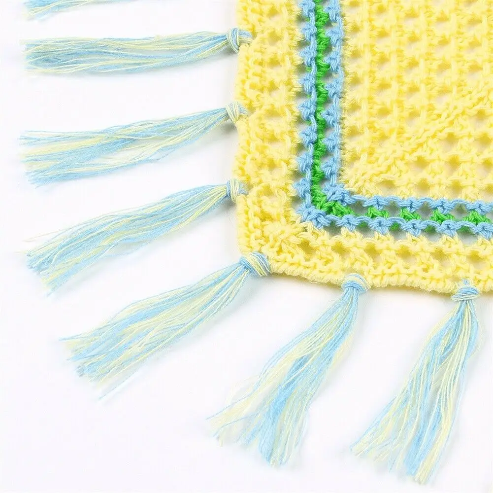 Новинка 2020 года Лидер продаж Комбинезон связанный крючком для маленьких девочек