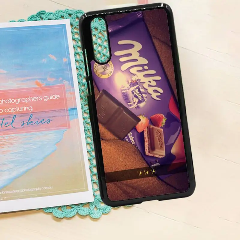 

Chocolate Milka German Chocolate luxury funda phone case PC for iPhone 11 12 pro XS MAX 8 7 6 6S Plus X 5S SE 2020 XR