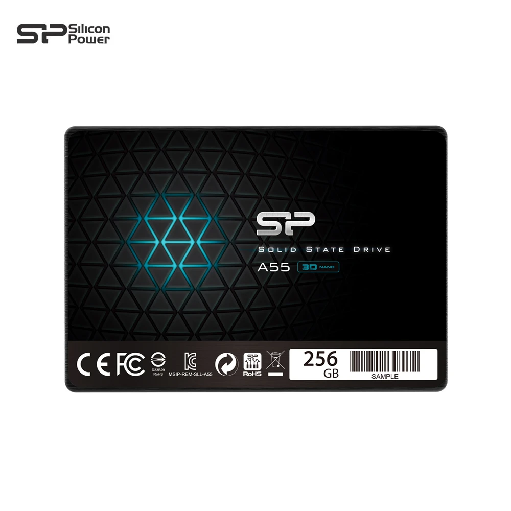 Оригинальный силиконовый мощный SSD Внутренний твердотельный диск SATA 3 560 МБ/с./с 128