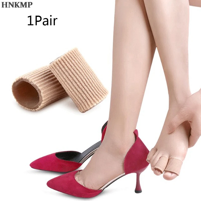 1 пара Ткань/Силиконовые пальцев на руках и ногах протектор разделитель для Ноги