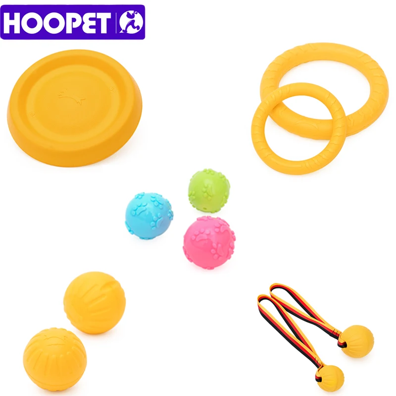 

HOOPET собака спортивная игрушка для игр на открытом воздухе круглый метания жевательные игрушки шары, подходит для породы золотистый ретриве...