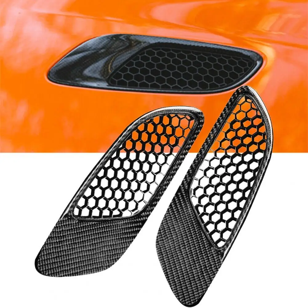 

2Pcs Air Vent Trim Rainproof Anti-scratch Carbon Fiber Exquisite Air Vent Cover for BMW 3 Series E90 E92 E93 M3 2006-2012 Access