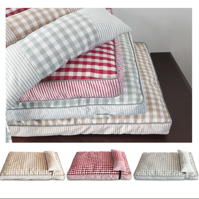 Лежанка для собаки теплая съемная мягкая больших собак моющаяся дома дивана